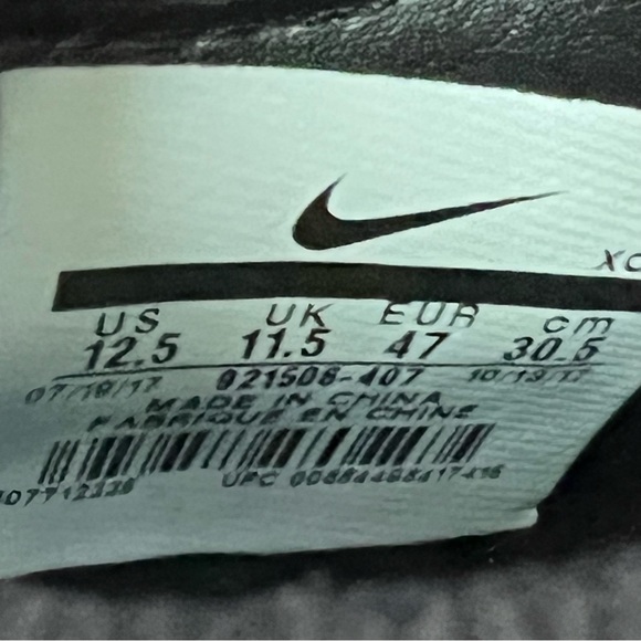 New Nike Mercurial Victory 6 DF FG Blue Chrome Neymar Soccer Cleats Men’s 12.5 - Picture 12 of 12